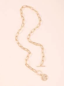 Mydear Collar con diseño de redondo