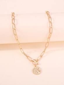 Mydear Collar con diseño de redondo