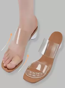 1雙透明防滑前足護理鞋墊 - 無色 - 查看 2