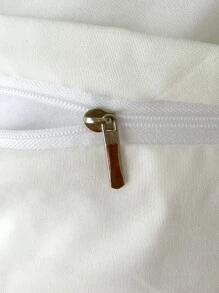 Set colcha sin relleno panda con bordado - Blanco - Ver 7