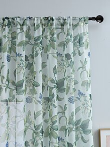 印花單面窗簾 - 彩色 - 查看 3