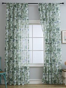 印花單面窗簾 - 彩色 - 查看 5