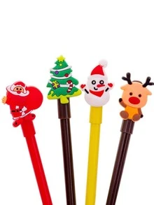 1pc Christmas Random Gel Pen - Multicolor - View 3