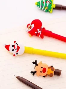1pc Christmas Random Gel Pen - Multicolor - View 4