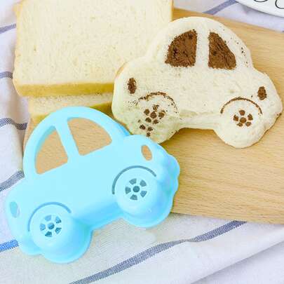 1入組藍色三明治刀在車造型