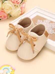 1 双男婴系带软底休闲运动鞋