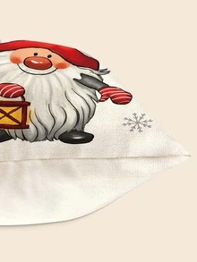 Christmas Gonk Pattern Outdoor Cushion Cover Without Filler - Multicolor - View 2