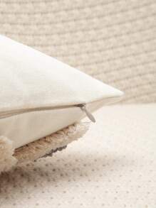 1pc Geometric Tufted Cushion Cover không có chất làm đầy - Nhiều màu - Xem 2