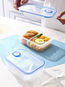 1 pieza Caja de almuerzo multi cuadro portátil - Multicolor - Ver 1