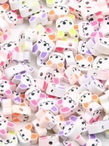 50pcs Rabbit Design Bead - Multicolor - View 4