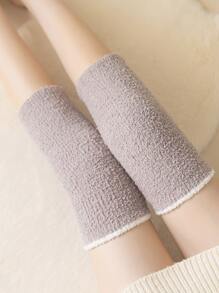 Contrast Trim Knee Pads - Grey - View 3