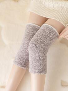 Contrast Trim Knee Pads - Grey - View 5