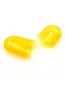 Estuche para gafas unicolor - Amarillo - Ver 3