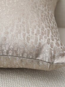提花靠墊套不附帶墊芯 - 米色 - 查看 4
