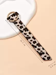Pulsera con patrón de leopardo adorno de anillo - Multicolor - Ver 5