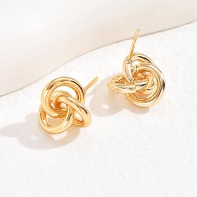 Round Decor Earrings