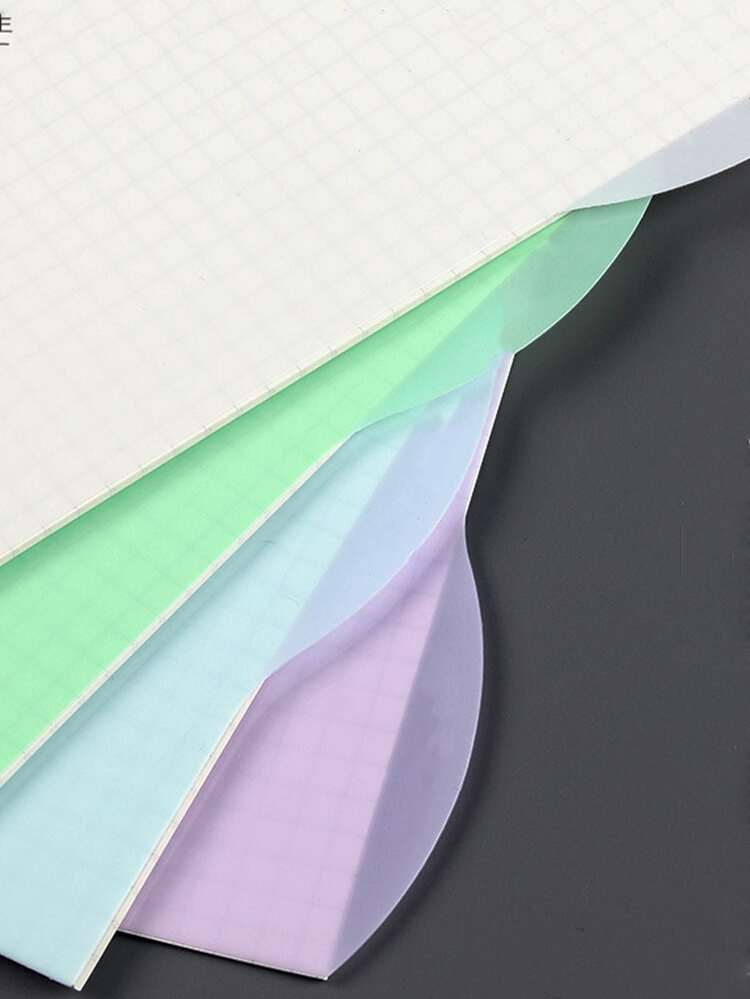4pcs Random A6 Loose Leaf Divider Sheet - Multicolor - View 3