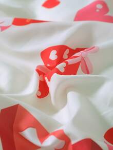 Christmas Gonk & Gift Pattern Duvet Cover Set Without Filler - Multicolor - View 6