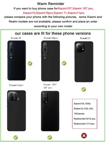 Cartoon Panda Print Phone Case - Multicolor - View 5