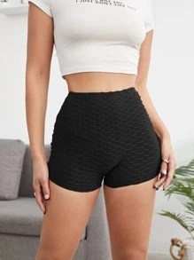 Muchica Xà cạp màu trơn Thể thao - màu đen - Xem 3