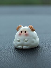 1 Pieza Decoración De Borrego De Caricatura Para Carro - Multicolor - Ver 1