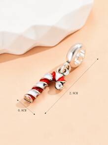 Árbol De Navidad De Estilo Europeo, Bastón De Caramelo, Guante Y Accesorios De Decoración Para La Casa, Pulsera, Collar, Colgante Y Fabricación De Pendientes, 1 Ud.