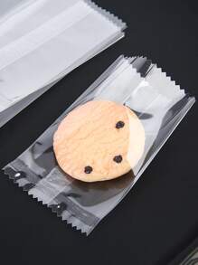100 Stück durchsichtige Verpackungstüten, geeignet für Süßigkeiten, Schokolade, Kekse usw., Schulbedarf und Lebensmittel