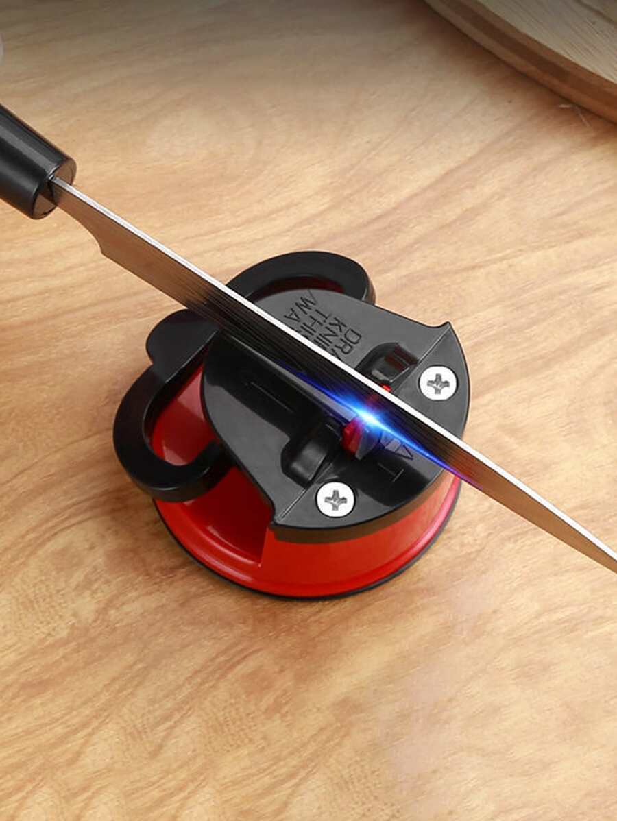 1pc Sucker Design Knife Sharpener - Multicolor - View 1