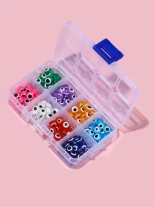 1box Evil Eye Design Bead - Multicolor - View 3
