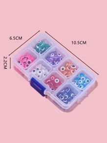 1box Evil Eye Design Bead - Multicolor - View 4