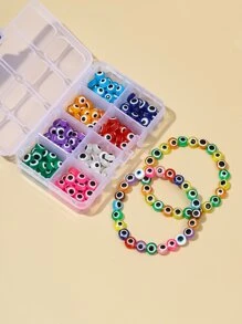 1box Evil Eye Design Bead - Multicolor - View 5
