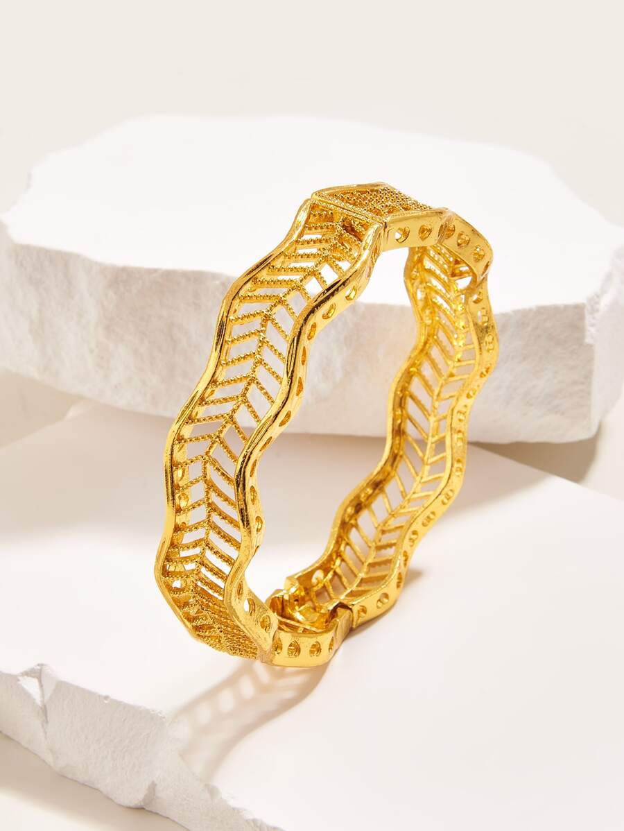 1 件女孩手链，适合女士，新颖，母女手链首饰，椭圆形手镯，见证情侣的爱情婚礼