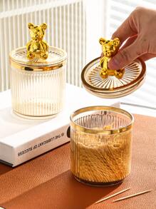 1 pieza Envase de moldadientes con diseño de oso - Multicolor - Ver 2