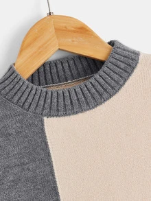 Toddler Boys Colour Block Jumper - Multicolor - View 3