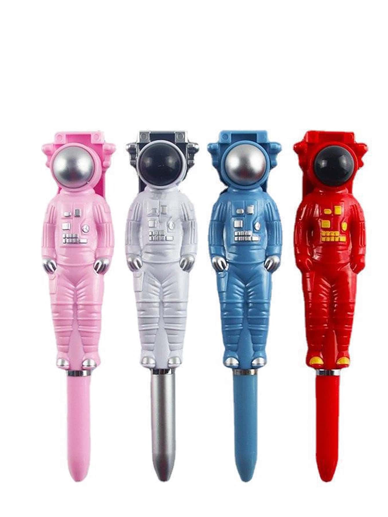 1入組宇航員形狀隨機圓珠筆 - 彩色 - 查看 1