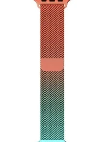 1pc Ombre Watchband Compatible With Apple Watch - Multicolor - View 3