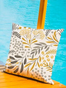 1入組植物圖案戶外防水墊套不附帶內芯 - 彩色 - 查看 4