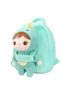 Metoo/Tiramitu 兒童卡通恐龍裝飾新奇後背包