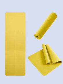 1 pieza Alfombra yoga 183*61CM plegable - Amarillo - Ver 1