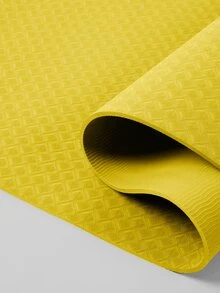 1 pieza Alfombra yoga 183*61CM plegable - Amarillo - Ver 8