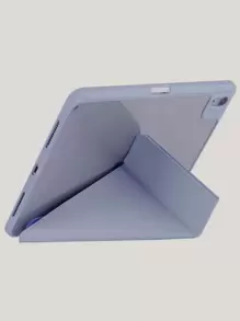Ốp lưng bảo vệ máy tính bảng Acrylic chữ Y có khe cắm bút, tương thích với iPad Mini 6/9.7/10.2/10.5/Air 4/Air 5/10/10.9/Pro 11"/Air 11"(M2)/Air 13"(M2)/Pro 11"(M4)/Pro 13"(M4) 2024 12.9", Acrylic có lớp màng bảo vệ ở cả hai mặt cần bóc ra trước khi sử dụng - Bụi tím - Xem 5