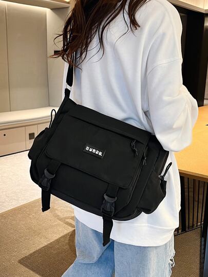 حقيبة مربعة رياضية، بريبي، خفيفة الوزن، كاجوال للأعمال، مناسبة للفتيات المراهقات والنساء وطلاب الجامعات، والمبتدئين والعمال ذوي الياقات البيضاء، مثالية للمكتب، والكلية، والعمل، والأعمال التجارية، والتنقل، في الهواء الطلق، والسفر، والنزهات في المدرسة الابتدائية، والمدرسة المتوسطة، المدرسة الثانوية، العودة إلى المدرسة