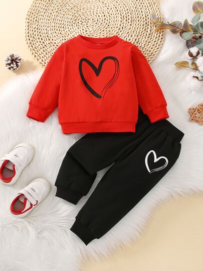 Hjärta Enkel Bebis Set