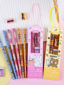 1件套卡通圖案隨機文具禮盒