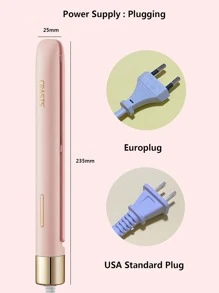 1 pieza Peine recto de pelo - Rosa - Ver 3