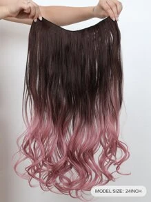 Clip Nối Tóc Tổng Hợp Sóng Cơ Dài - Ombre - Xem 3