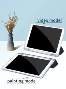 Funda compatible con iPad con patrón floral - Multicolor - Ver 5