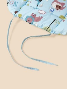 1pc Baby Cartoon Lion Pattern Seat Liner - Multicolor - View 3