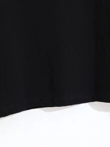 Manfinity Hypemode Men Graphic Print Tee - Black - View 5