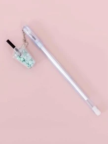 4 piezas Bolígrafo con diseño de botella al azar - Multicolor - Ver 4
